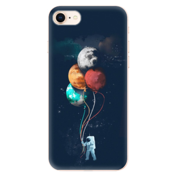 Odolné silikonové pouzdro iSaprio - Balloons 02 - iPhone 8