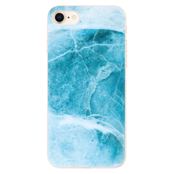 Silikonové odolné pouzdro iSaprio Blue Marble na mobil Apple iPhone 8 (Silikonový odolný kryt, obal, pouzdro iSaprio Blue Marble na mobil Apple iPhone 8)
