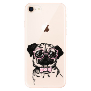 Silikonové pouzdro iSaprio - Apple iPhone 8 - The Pug