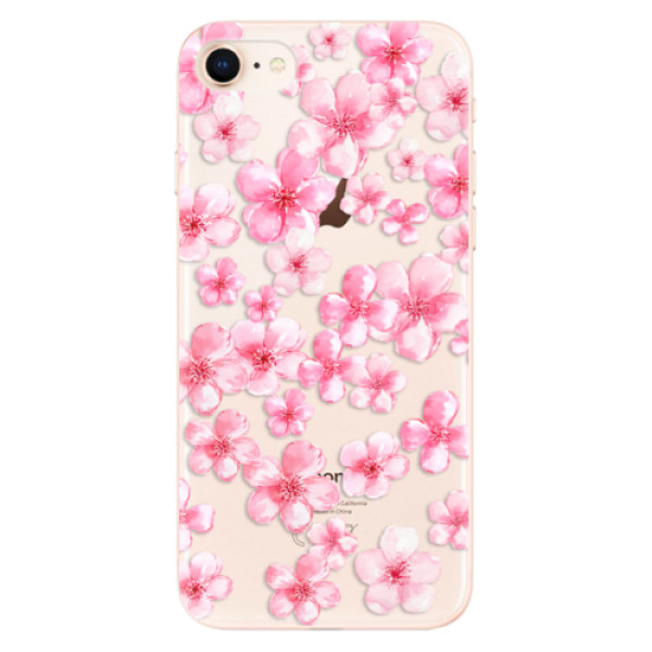Silikonové odolné pouzdro iSaprio Flower Pattern 05 na mobil Apple iPhone 8 (Silikonový odolný kryt, obal, pouzdro iSaprio Flower Pattern 05 na mobil Apple iPhone 8)