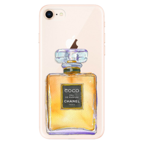 Odolné silikonové pouzdro iSaprio - Chanel Gold - iPhone 8