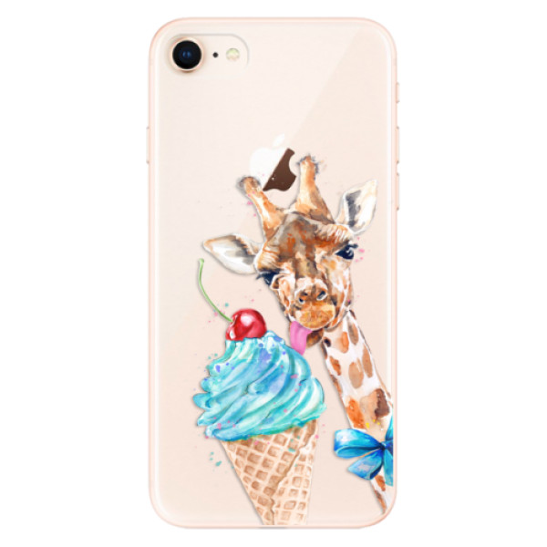 Odolné silikonové pouzdro iSaprio - Love Ice-Cream - iPhone 8