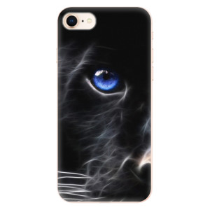 Silikonové pouzdro iSaprio - Apple iPhone 8 - Black Puma