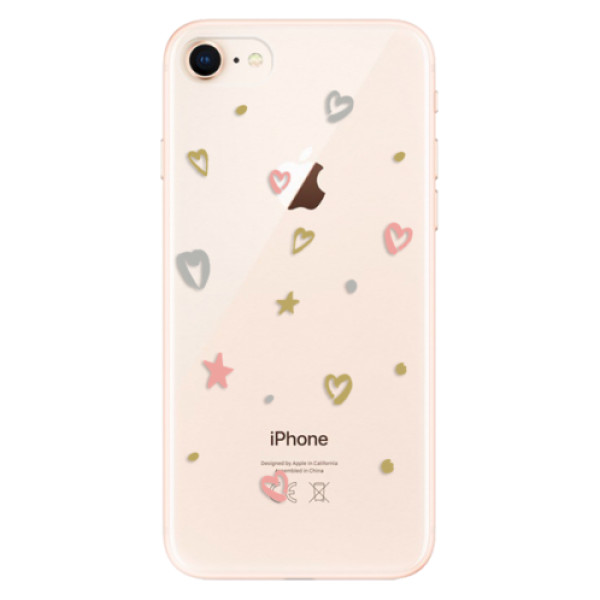 Silikonové odolné pouzdro iSaprio Lovely Pattern na mobil Apple iPhone 8 (Silikonový odolný kryt, obal, pouzdro iSaprio Lovely Pattern na mobil Apple iPhone 8)