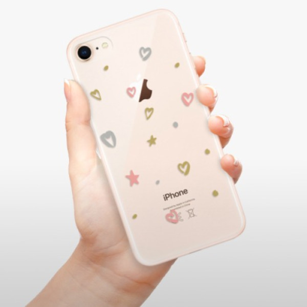 Silikonové pouzdro iSaprio - Apple iPhone 8 - Lovely Pattern