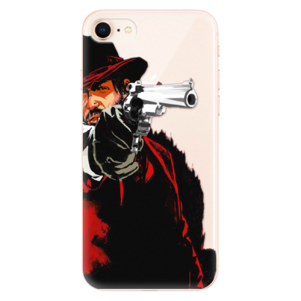 Odolné silikonové pouzdro iSaprio - Red Sheriff - iPhone 8