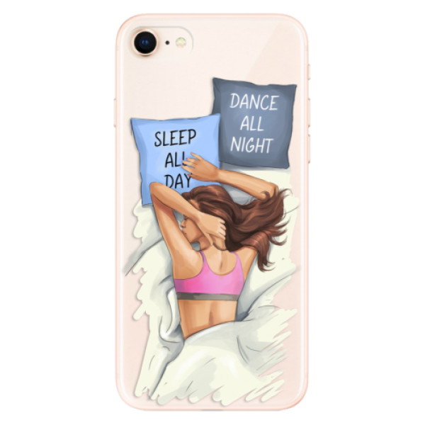 Odolné silikonové pouzdro iSaprio - Dance and Sleep - iPhone 8