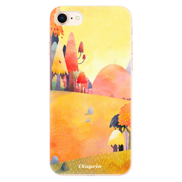 Odolné silikonové pouzdro iSaprio - Fall Forest - iPhone 8