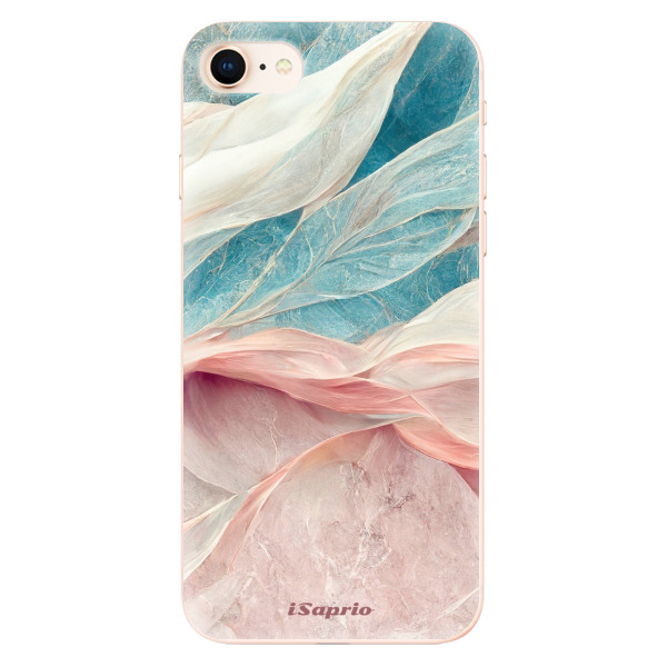 Odolné silikonové pouzdro iSaprio - Pink and Blue - iPhone 8