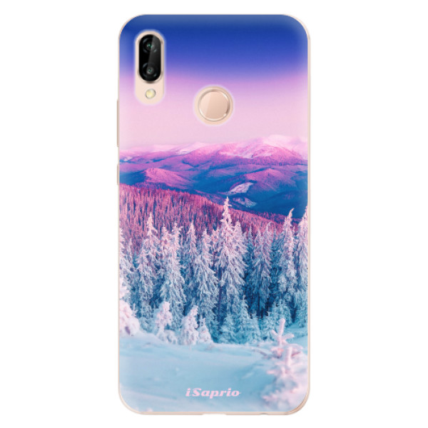 Silikonové odolné pouzdro iSaprio Winter 01 na mobil Huawei P20 Lite (Silikonový odolný kryt, obal, pouzdro iSaprio Winter 01 na mobil Huawei P20 Lite)