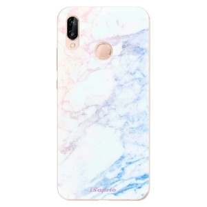 Silikonové pouzdro iSaprio - Huawei P20 Lite - Raibow Marble 10