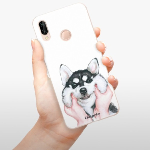 Silikonové pouzdro iSaprio - Huawei P20 Lite - Malamute 01