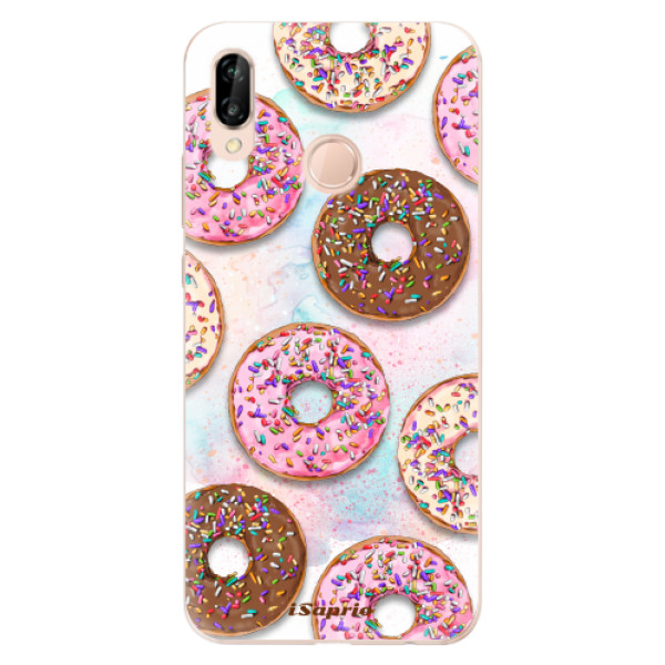 Silikonové odolné pouzdro iSaprio Donuts 11 na mobil Huawei P20 Lite (Silikonový odolný kryt, obal, pouzdro iSaprio Donuts 11 na mobil Huawei P20 Lite)