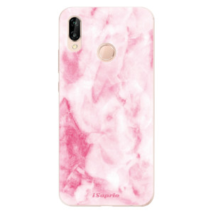Silikonové pouzdro iSaprio - Huawei P20 Lite - RoseMarble 16