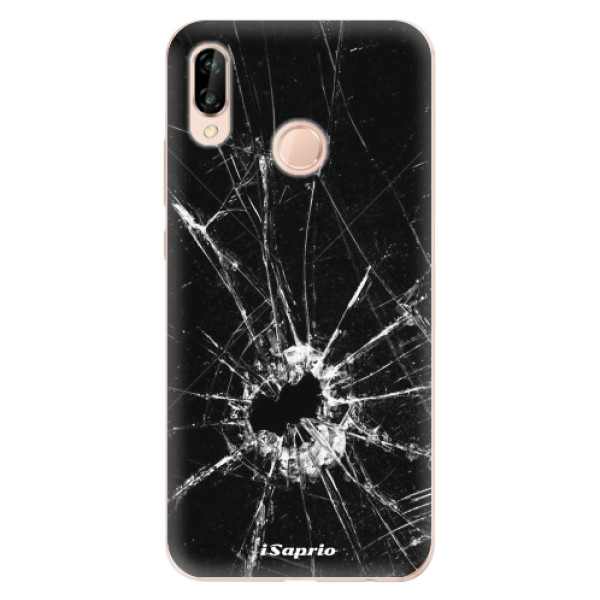 Silikonové odolné pouzdro iSaprio Broken Glass 10 na mobil Huawei P20 Lite (Silikonový odolný kryt, obal, pouzdro iSaprio Broken Glass 10 na mobil Huawei P20 Lite)