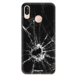 Silikonové pouzdro iSaprio - Huawei P20 Lite - Broken Glass 10
