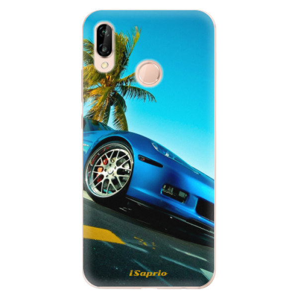 Odolné silikonové pouzdro iSaprio - Car 10 - Huawei P20 Lite