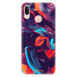 Silikonové pouzdro iSaprio - Huawei P20 Lite - Color Marble 19