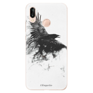 Silikonové pouzdro iSaprio - Huawei P20 Lite - Dark Bird 01