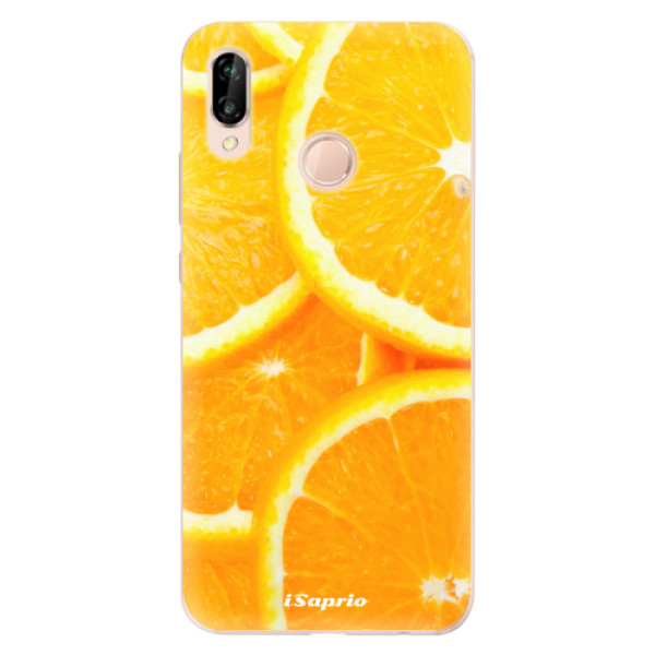 Odolné silikonové pouzdro iSaprio - Orange 10 - Huawei P20 Lite