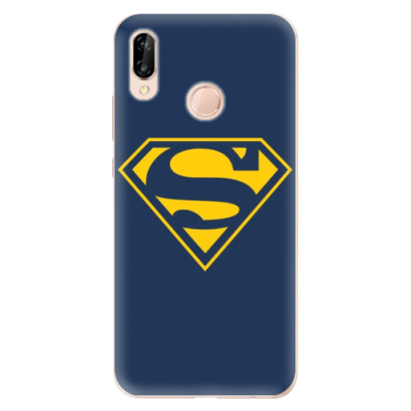 Silikonové odolné pouzdro iSaprio Superman 03 na mobil Huawei P20 Lite (Silikonový odolný kryt, obal, pouzdro iSaprio Superman 03 na mobil Huawei P20 Lite)