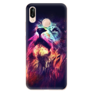 Silikonové pouzdro iSaprio - Huawei P20 Lite - Lion in Colors