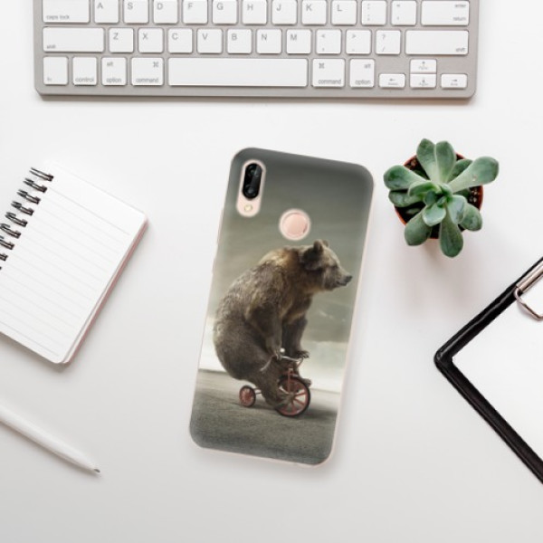 Silikonové pouzdro iSaprio - Huawei P20 Lite - Bear 01
