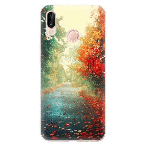 Silikonové odolné pouzdro iSaprio Autumn 03 na mobil Huawei P20 Lite (Silikonový odolný kryt, obal, pouzdro iSaprio Autumn 03 na mobil Huawei P20 Lite)