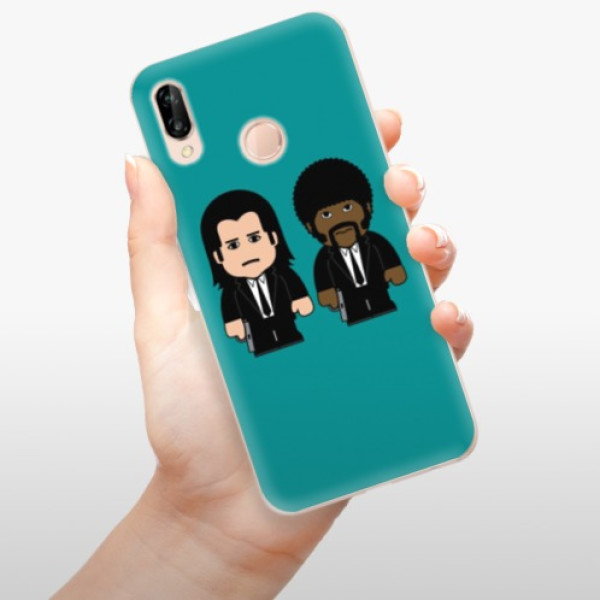 Silikonové pouzdro iSaprio - Huawei P20 Lite - Pulp Fiction