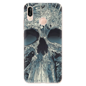 Silikonové pouzdro iSaprio - Huawei P20 Lite - Abstract Skull