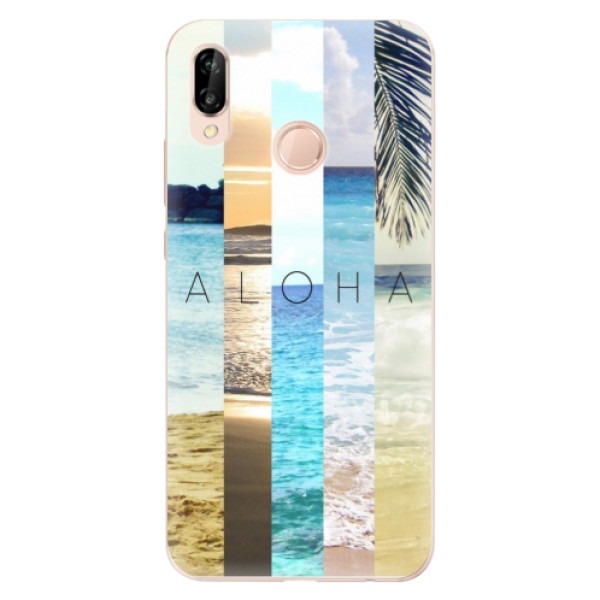 Silikonové odolné pouzdro iSaprio Aloha 02 na mobil Huawei P20 Lite (Silikonový odolný kryt, obal, pouzdro iSaprio Aloha 02 na mobil Huawei P20 Lite)