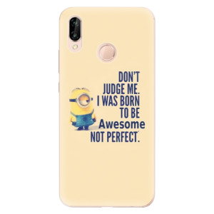 Silikonové pouzdro iSaprio - Huawei P20 Lite - Be Awesome