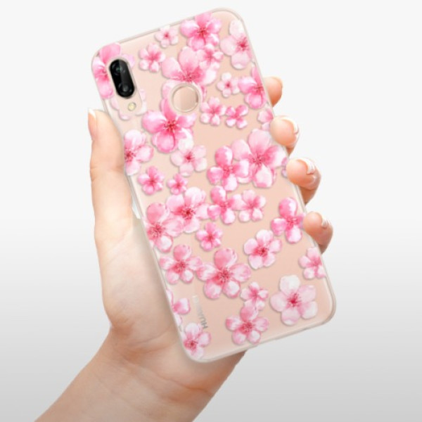 Silikonové pouzdro iSaprio - Huawei P20 Lite - Flower Pattern 05