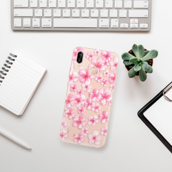 Silikonové pouzdro iSaprio - Huawei P20 Lite - Flower Pattern 05
