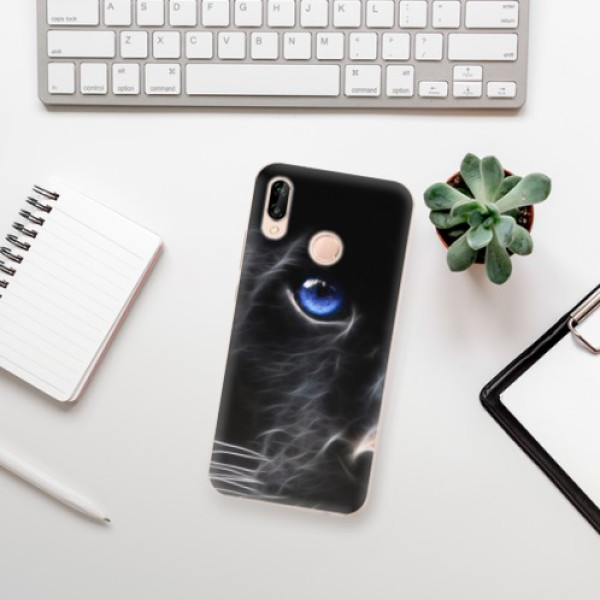 Silikonové pouzdro iSaprio - Huawei P20 Lite - Black Puma