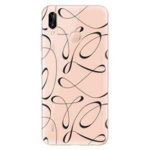 Silikonové pouzdro iSaprio - Huawei P20 Lite - Fancy black