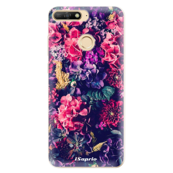 Silikonové odolné pouzdro iSaprio Flowers 10 na mobil Huawei Y6 Prime 2018 (Silikonový odolný kryt, obal, pouzdro iSaprio Flowers 10 na mobil Huawei Y6 Prime (2018))