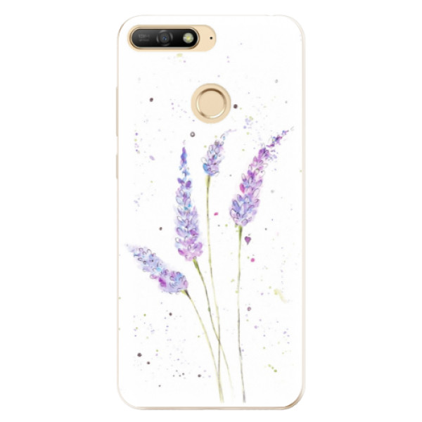 Silikonové odolné pouzdro iSaprio Lavender na mobil Huawei Y6 Prime 2018 (Silikonový odolný kryt, obal, pouzdro iSaprio Lavender na mobil Huawei Y6 Prime (2018))