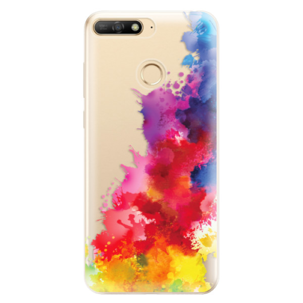 Silikonové odolné pouzdro iSaprio Color Splash 01 na mobil Huawei Y6 Prime 2018 (Silikonový odolný kryt, obal, pouzdro iSaprio Color Splash 01 na mobil Huawei Y6 Prime (2018))