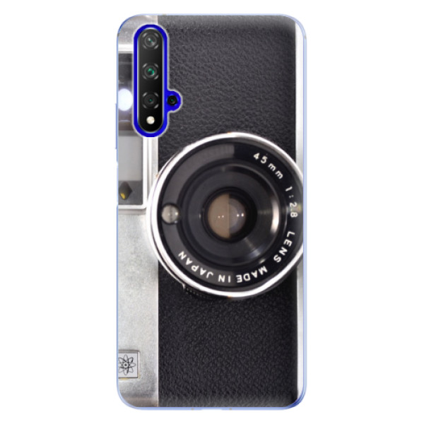 Odolné silikonové pouzdro iSaprio - Vintage Camera 01 - Huawei Honor 20