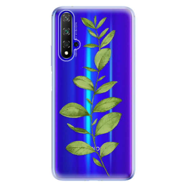 Odolné silikonové pouzdro iSaprio - Green Plant 01 - Huawei Honor 20