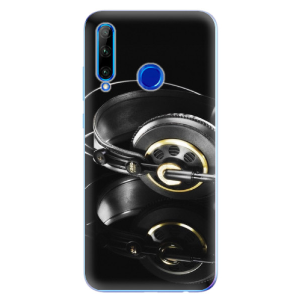Odolné silikonové pouzdro iSaprio - Headphones 02 - Huawei Honor 20 Lite