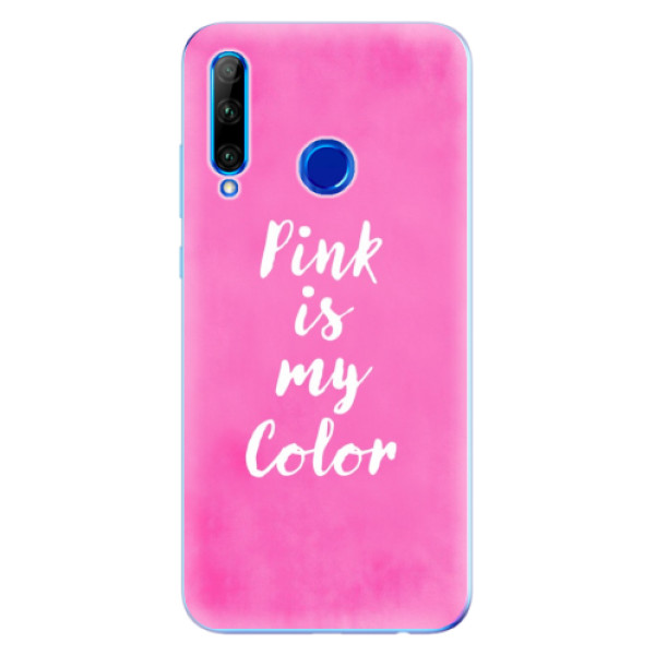 Odolné silikonové pouzdro iSaprio - Pink is my color - Huawei Honor 20 Lite