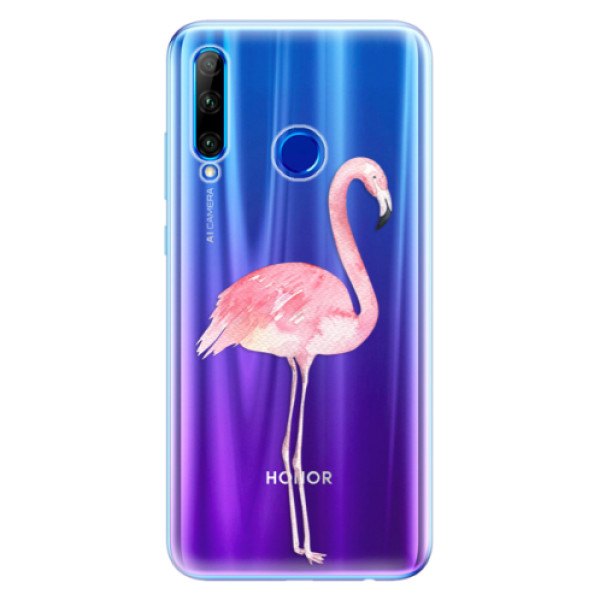 Odolné silikonové pouzdro iSaprio - Flamingo 01 - Huawei Honor 20 Lite