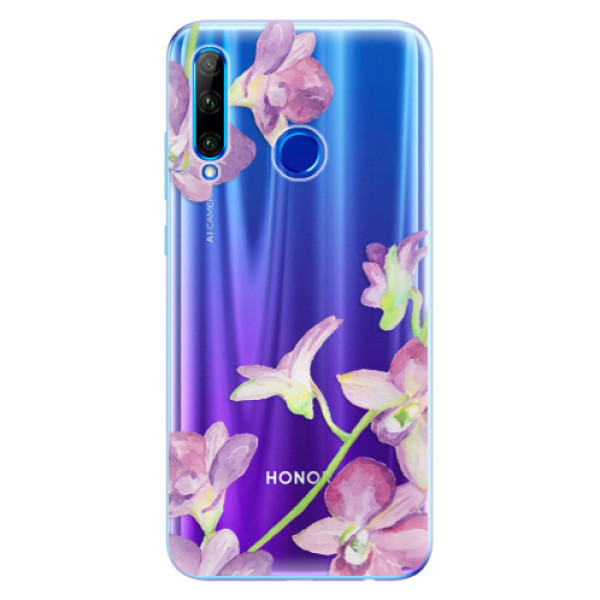 Odolné silikonové pouzdro iSaprio - Purple Orchid - Huawei Honor 20 Lite