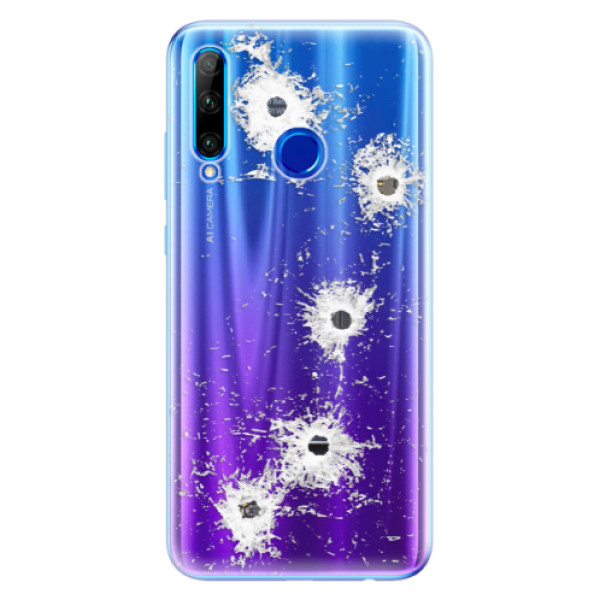 Odolné silikonové pouzdro iSaprio - Gunshots - Huawei Honor 20 Lite