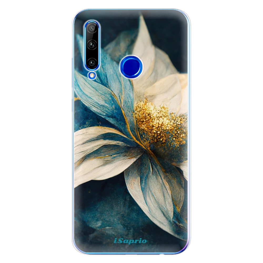 Odolné silikonové pouzdro iSaprio - Blue Petals - Huawei Honor 20 Lite