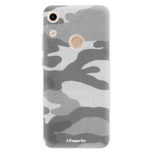 Odolné silikonové pouzdro iSaprio - Gray Camuflage 02 - Huawei Honor 8A
