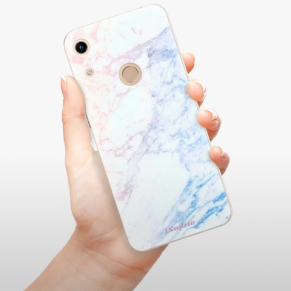 Silikonové pouzdro iSaprio - Honor 8A - Raibow Marble 10