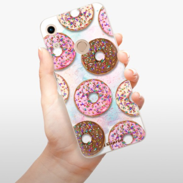Silikonové pouzdro iSaprio - Honor 8A - Donuts 11